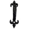 4 inch "Nethaniah" Antique Cast Iron Door and Cabinet Pull